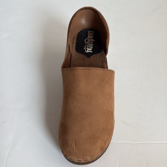 Sandgrens Sweden Brett low closed-back clogs tan leather - Picture 13 of 16